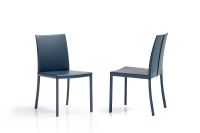 L11 Blue Avio Leather Meeting Chairs