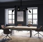 Grey Elm Meeting Table